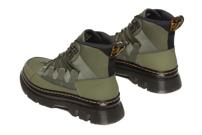 Dr. Martens Boury Utility Boot Fall Winter 2022 Utility Shoes Footwear Fashion AirWair heel loop Tarian outsole Tough 50/50