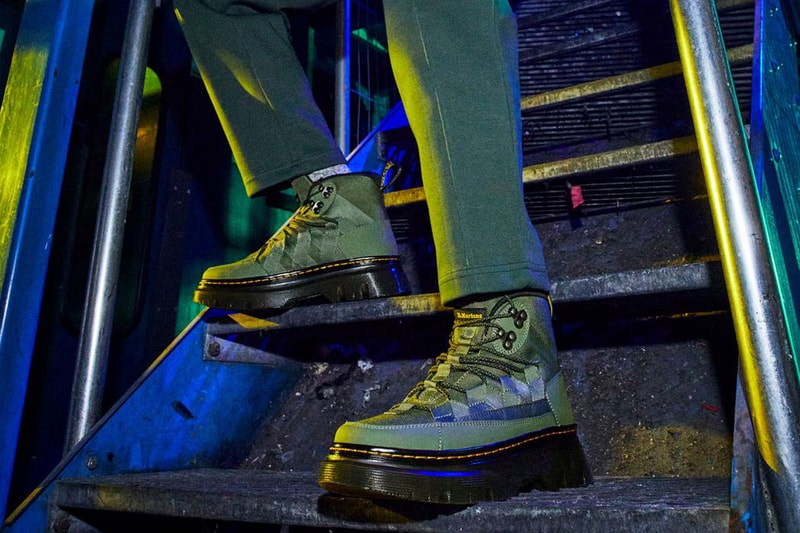 Dr. Martens Boury Utility Boot Fall Winter 2022 Utility Shoes Footwear Fashion AirWair heel loop Tarian outsole Tough 50/50