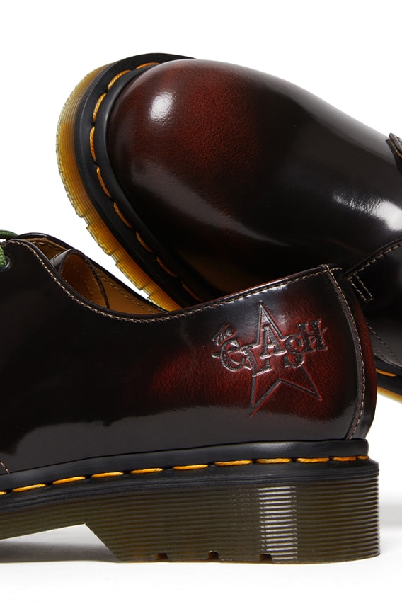 Dr. Martens x The Clash Collaboration Release Info footwear 1460 1461 hype sneakers boots rock music British