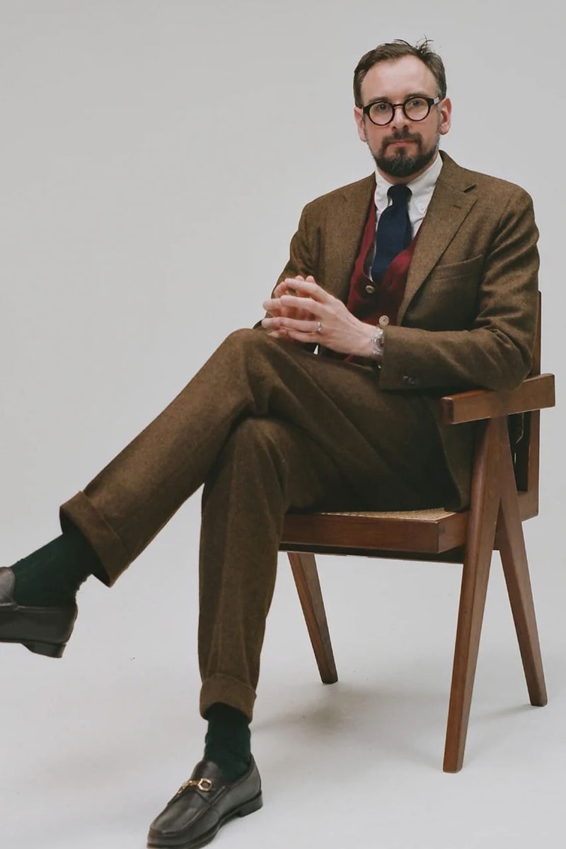 Drakes Perennials Collection Fall Winter 2022 Contemporary Fashion Style London UK Danny Lomas