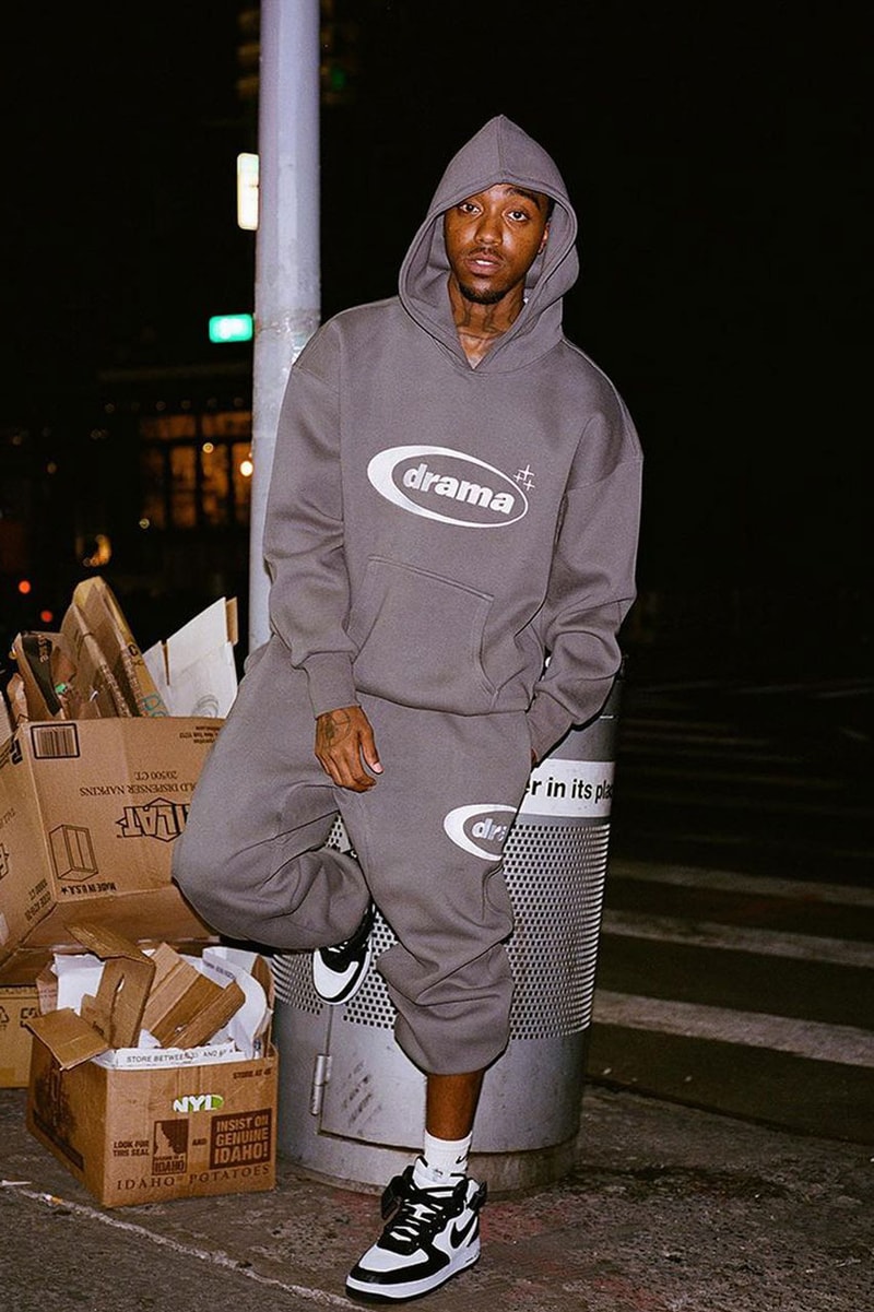Drama Call Swoosh God New York City Manchester Streetwear Fashion Tracksuit Hoodie Jogging Bottoms