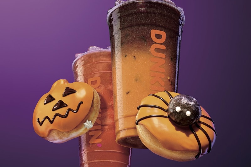 Dunkin 2022 Halloween Themed Donuts Drinks Release Info