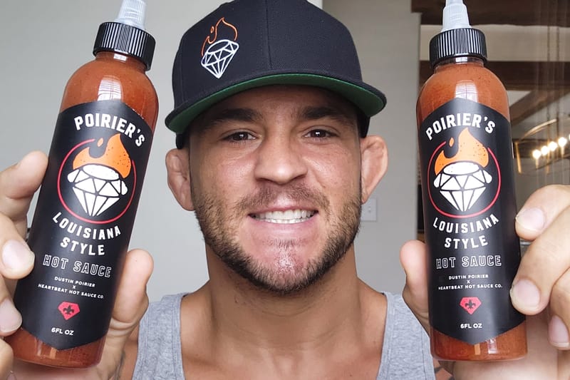 Dustin Poirier and Heartbeat Hot Sauce Deliver Creole Maple Hot Sauce