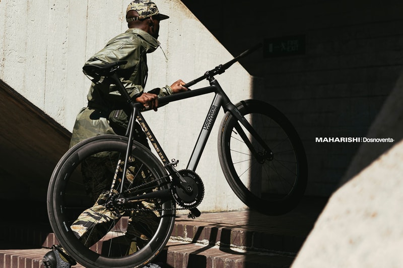 Maharishi Dosnoventa Bike Collaboration Cycling London UK Sports Riding Streetwear Fashion Style Hardy Blechman