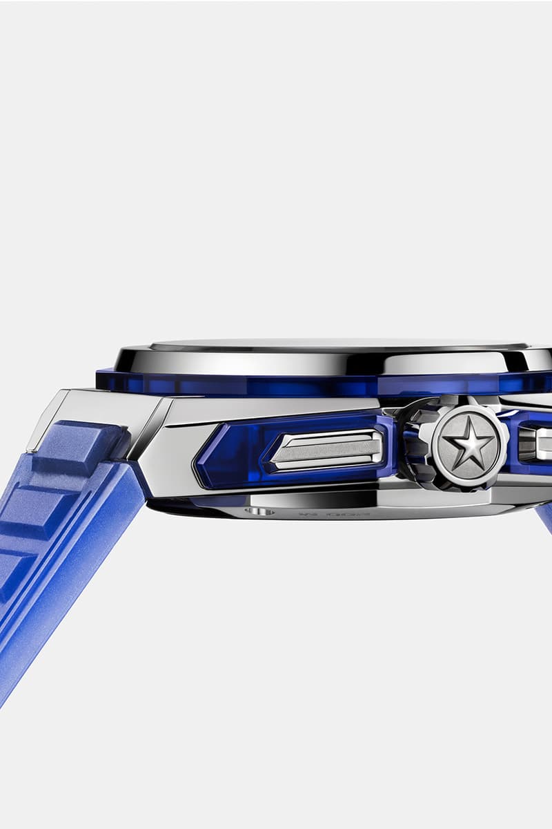 Zenith Replicates Felipe Pantone Planned Iridescence Series With Sapphire Crystal Hologram Effect Chronograph