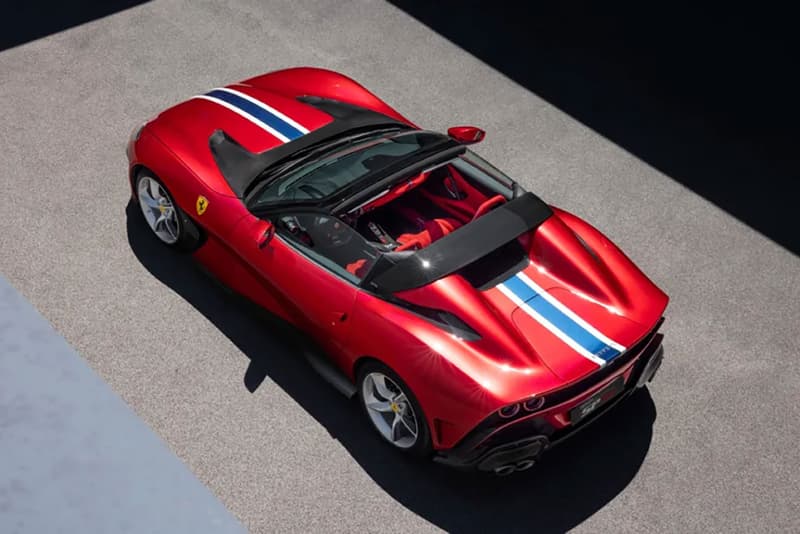 Unique SP51 Spider Based on 812 GTS And Built For Leading Ferrari Collector