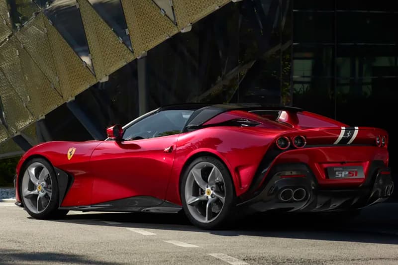 Unique SP51 Spider Based on 812 GTS And Built For Leading Ferrari Collector