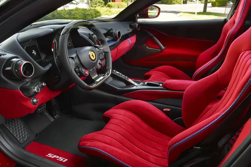 Unique SP51 Spider Based on 812 GTS And Built For Leading Ferrari Collector