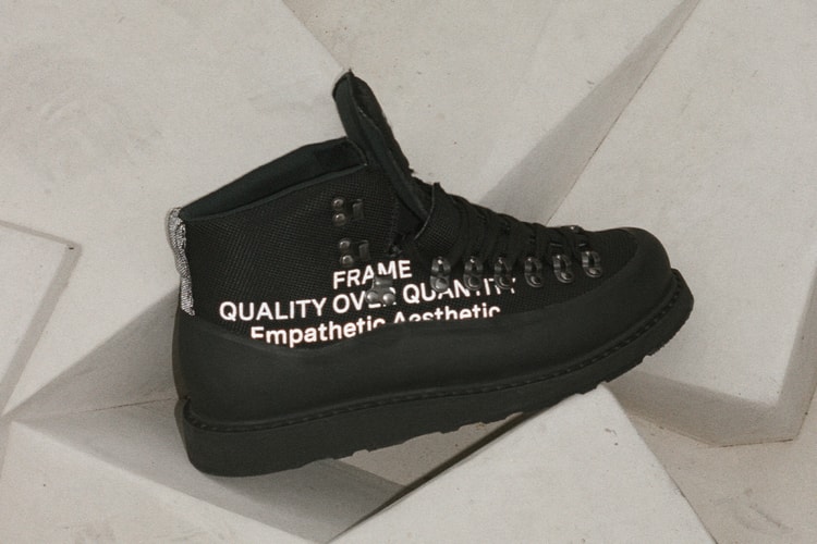 FRAME and Diemme’s Footwear Collaboration Will Take You From City to Mountaintop