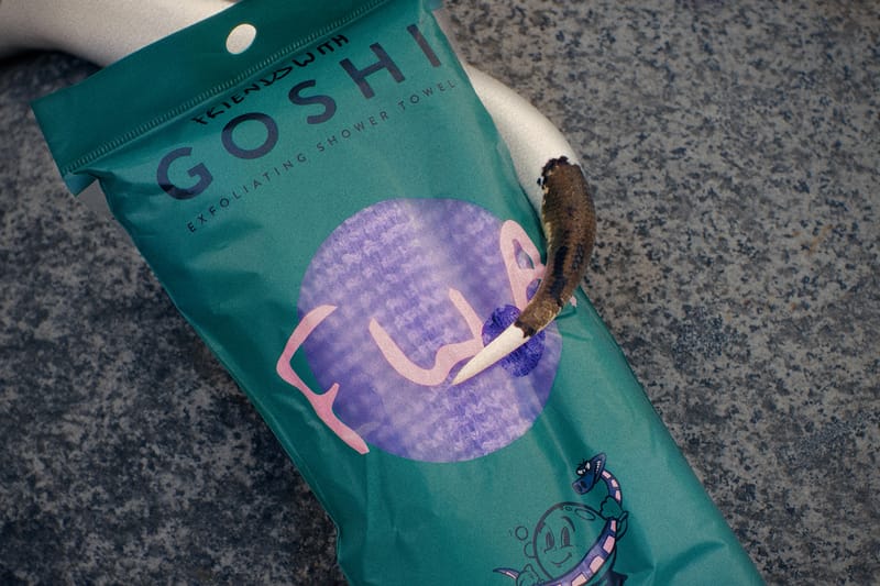 Friends With Animals and Goshi Come Together for an Exfoliating Towel Release