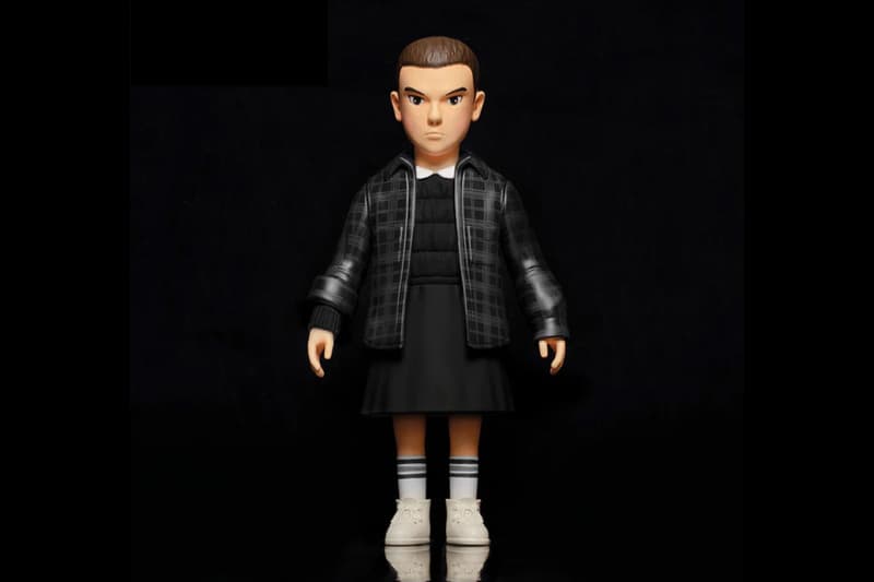 Futura Labs Stranger Things Netflix Eleven vinyl figure friends dont lie 300 numbered futura2000 release info date price 