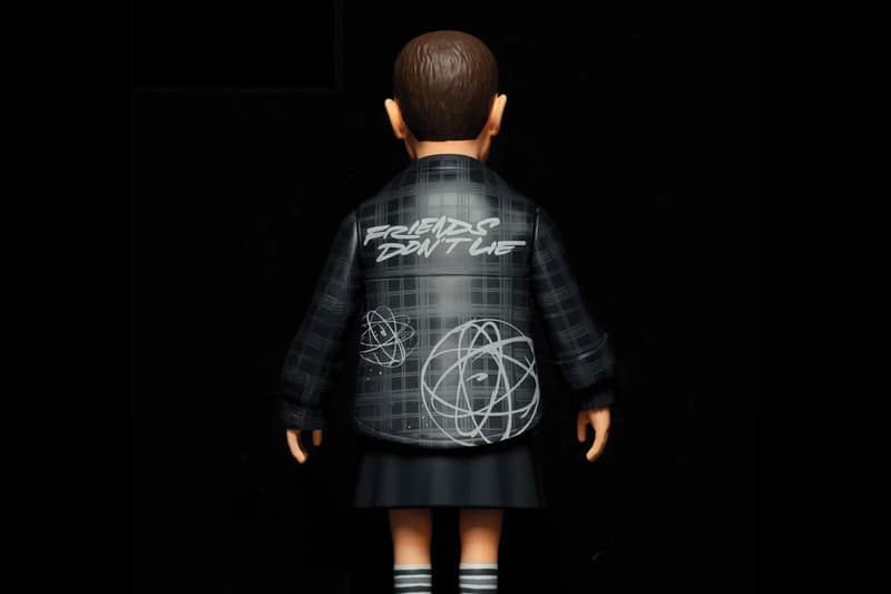 Futura Labs Stranger Things Netflix Eleven vinyl figure friends dont lie 300 numbered futura2000 release info date price 