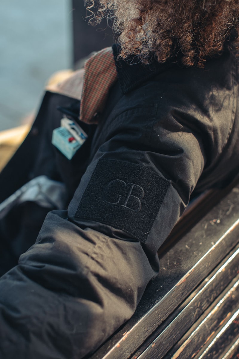 Garbstore Bodega Coat Collaboration London Boston Fishing Jacket Utility Military 