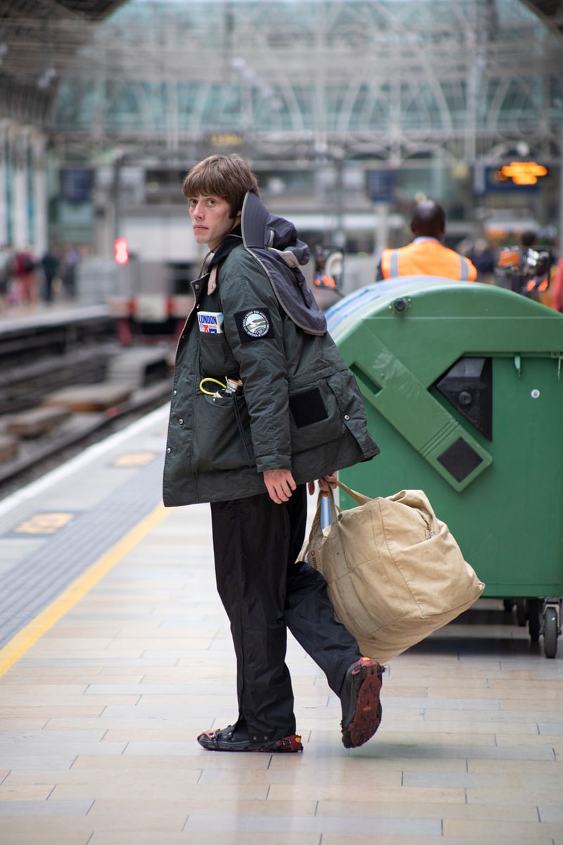 Garbstore Bodega Coat Collaboration London Boston Fishing Jacket Utility Military 