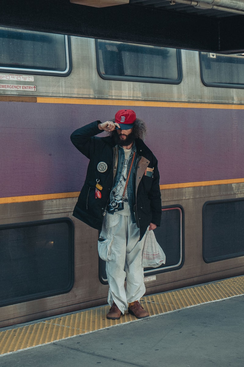 Garbstore Bodega Coat Collaboration London Boston Fishing Jacket Utility Military 