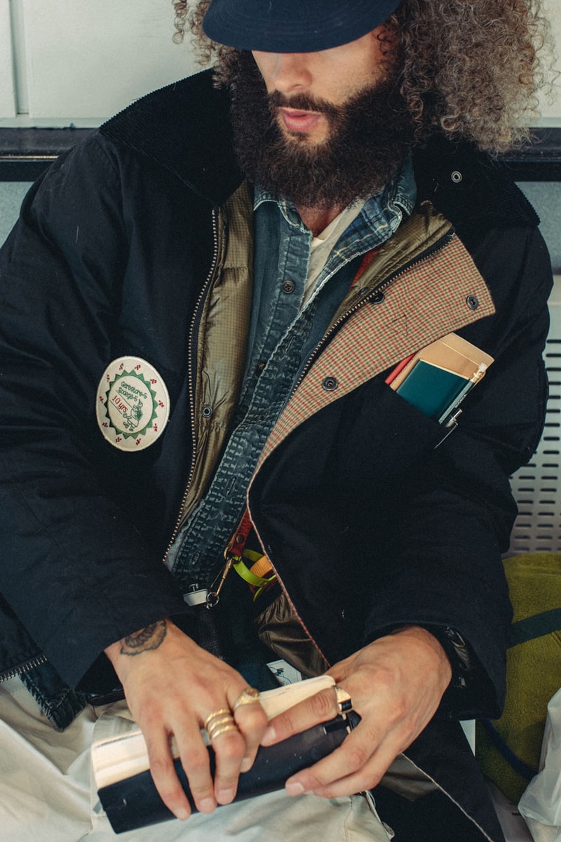 Garbstore Bodega Coat Collaboration London Boston Fishing Jacket Utility Military 