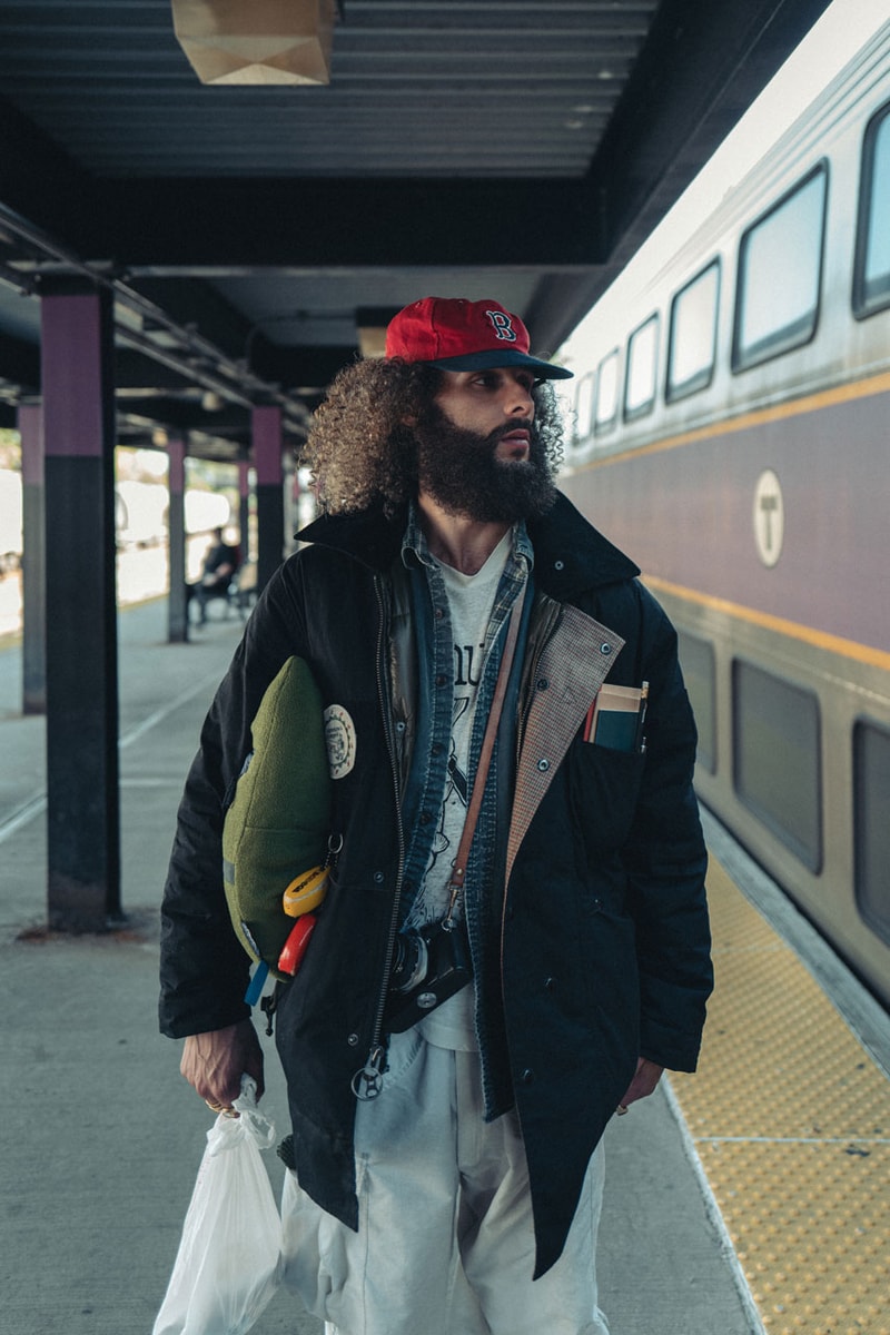 Garbstore Bodega Coat Collaboration London Boston Fishing Jacket Utility Military 
