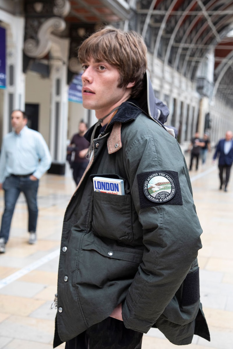 Garbstore Bodega Coat Collaboration London Boston Fishing Jacket Utility Military 