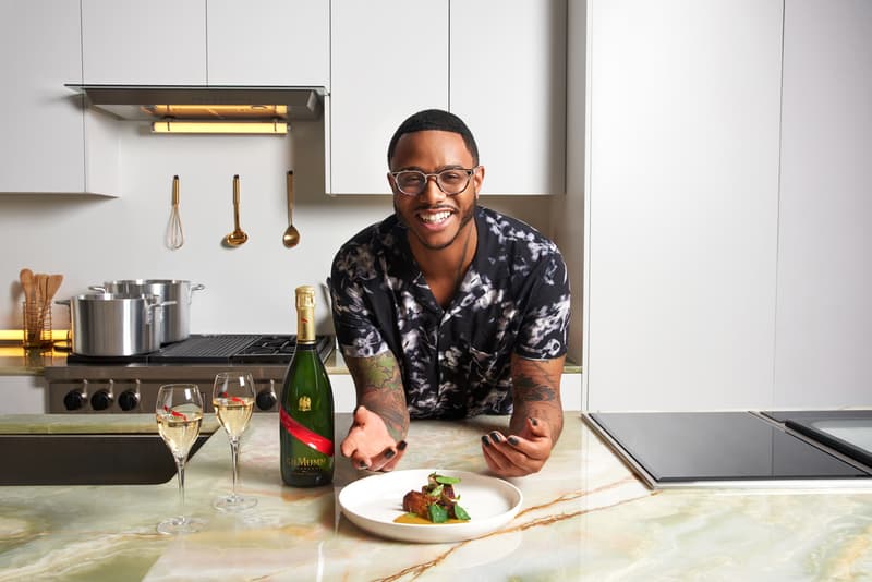 Champagne Brand G.H.Mumm Teams Up With American Chef Kwame Onwuachi for Flavorful, Celebratory Dishes