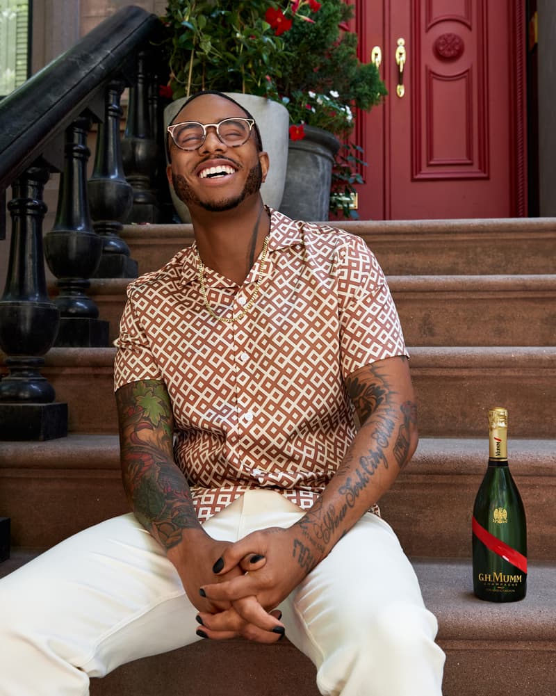 Champagne Brand G.H.Mumm Teams Up With American Chef Kwame Onwuachi for Flavorful, Celebratory Dishes