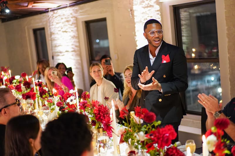 G.H. Mumm Dinner Event With Chef Kwame Onwuachi celebration party mark your own journey 