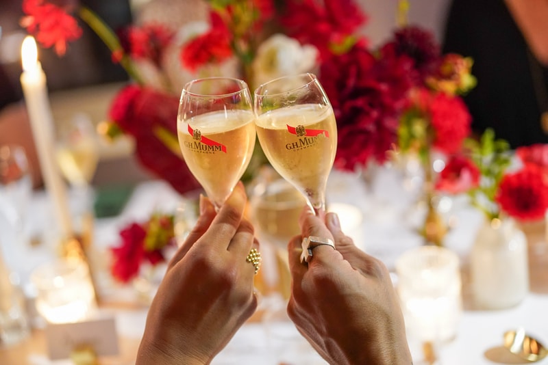 G.H. Mumm Dinner Event With Chef Kwame Onwuachi celebration party mark your own journey 