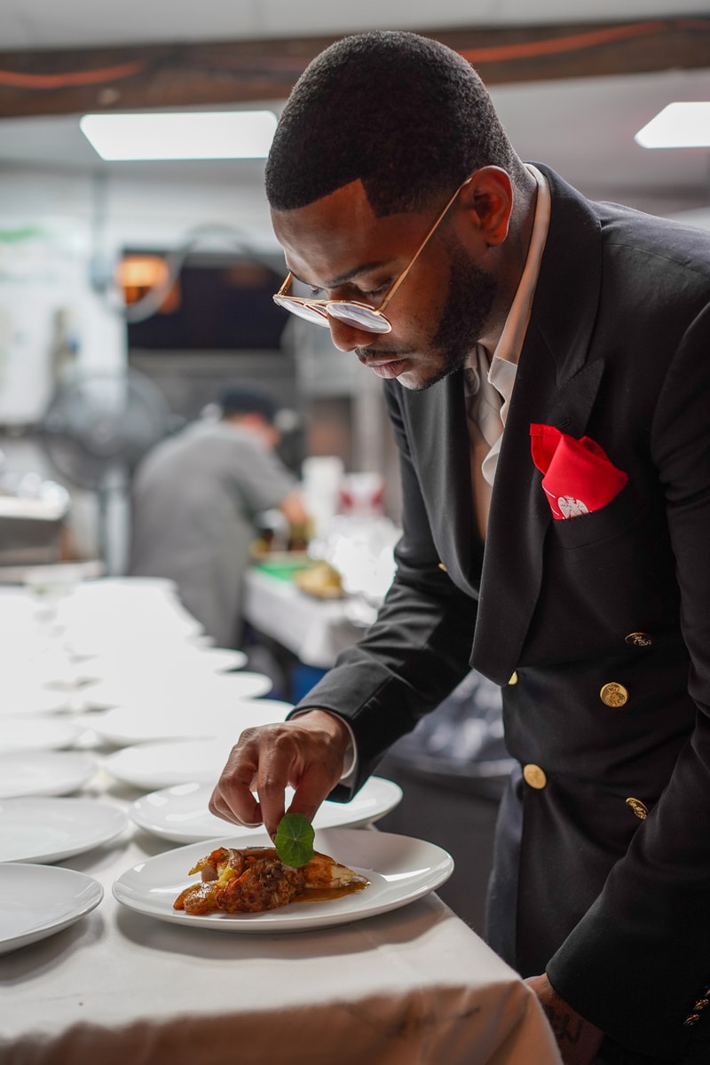 G.H. Mumm Dinner Event With Chef Kwame Onwuachi celebration party mark your own journey 