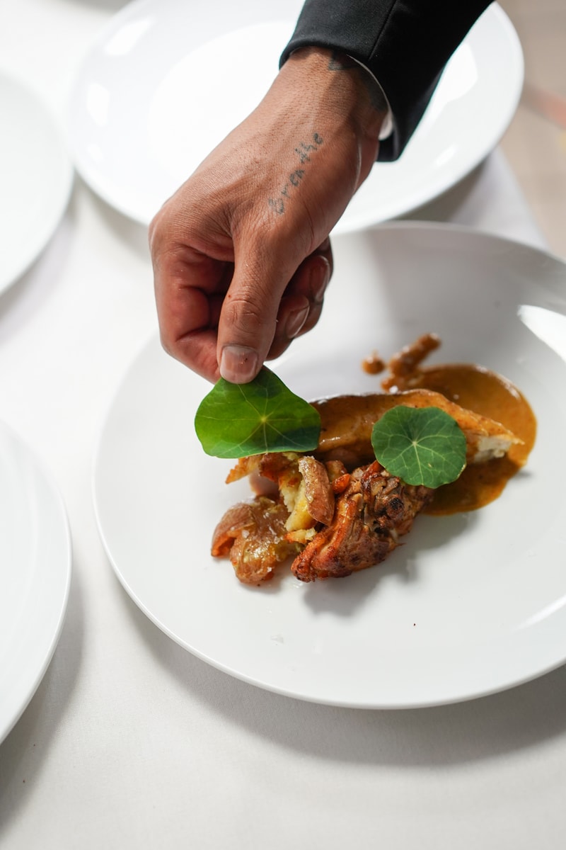 G.H. Mumm Dinner Event With Chef Kwame Onwuachi celebration party mark your own journey 