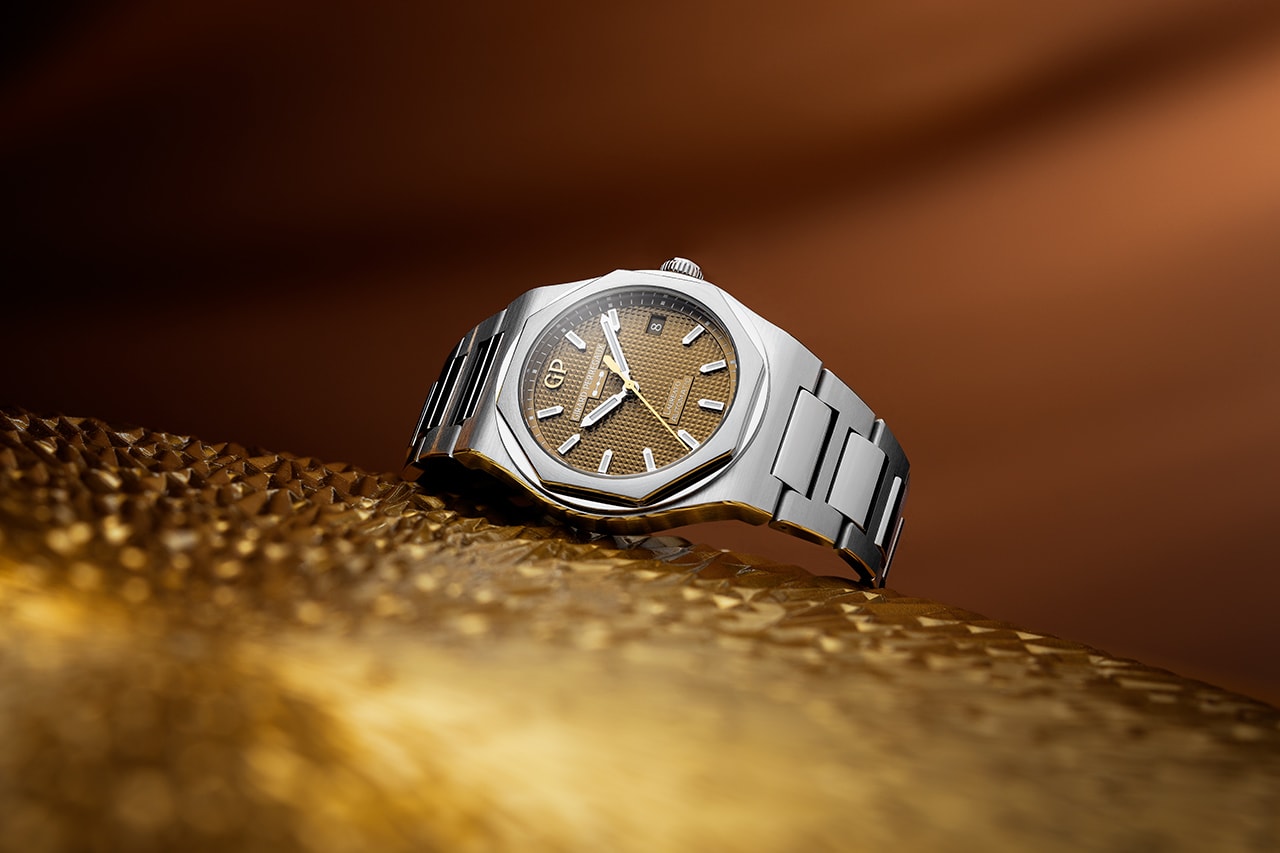 New Unisex Laureato Model From Girard-Perregaux Features Copper Tone Dial 