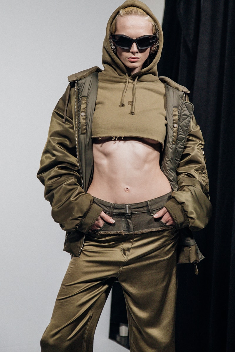 Go Backstage With Matthew M Williams for Givenchy SS23 paris fashion week spring summer 2023 first look runway bella hadid