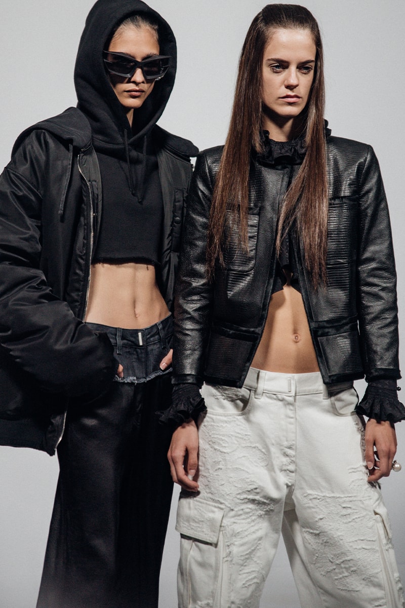 Go Backstage With Matthew M Williams for Givenchy SS23 paris fashion week spring summer 2023 first look runway bella hadid