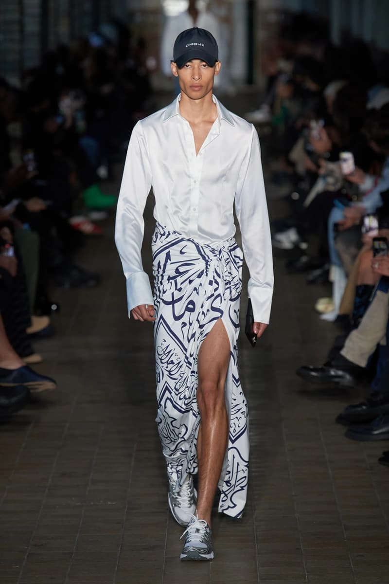 GmbH "GHAZAL" Spring Summer 2023 Runway Show Paris Fashion Week PFW SS23 Serhat Işık Benjamin Huseby