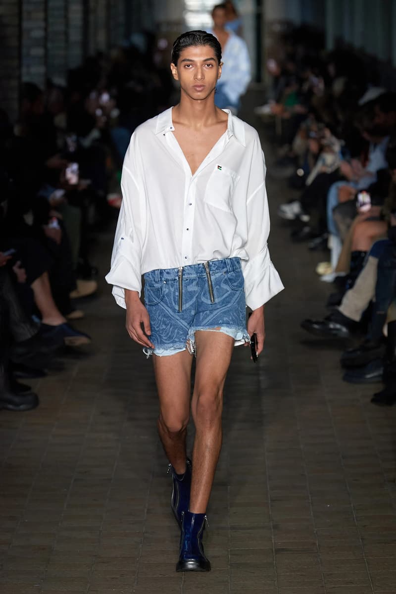 GmbH "GHAZAL" Spring Summer 2023 Runway Show Paris Fashion Week PFW SS23 Serhat Işık Benjamin Huseby