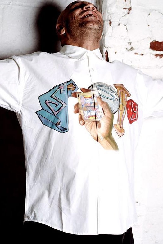 Stussy Goldie british artist timeless shirt fishtail parka knit sweaters graffiti artist release info date price