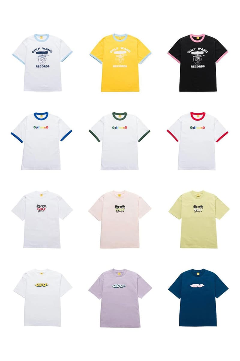 golf wang fall winter 2022 collection release info date photos price jacket pants hoodie basketball hoop socks trucker hat graphic tees vest bags gloves tyler the creator long sleeve shirt tray fleece jersey