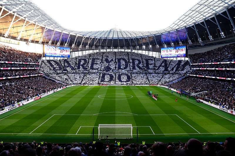Tottenham hotspur soccer fc home stadium google naming rights 2019 1 billion gbp reports info news football 