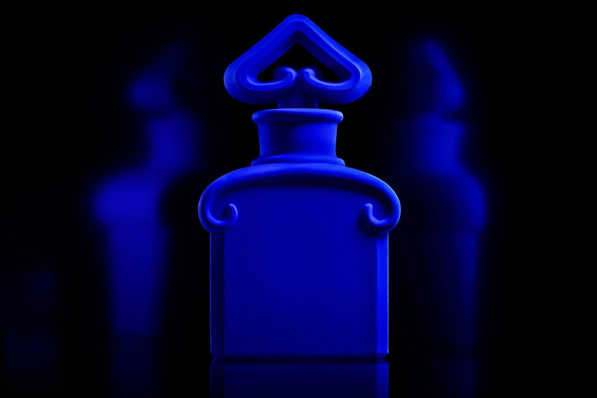 guerlain Yves Klein 110th anniversary l’heure bleue perfume extract IKB fragrances perfume 