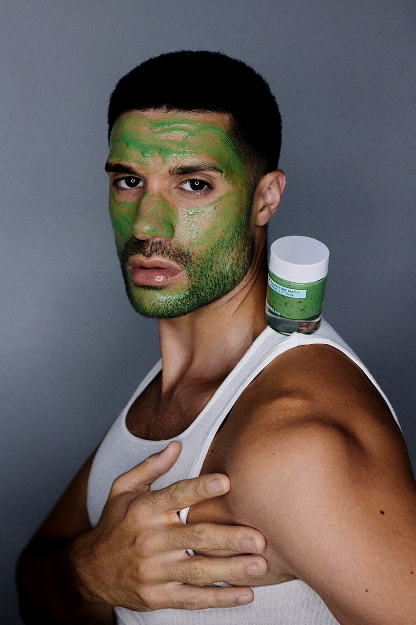 Guy Morgan Skincare Brand East London Emerging Sustainable Genderless UK Kelp Face Masks Skin