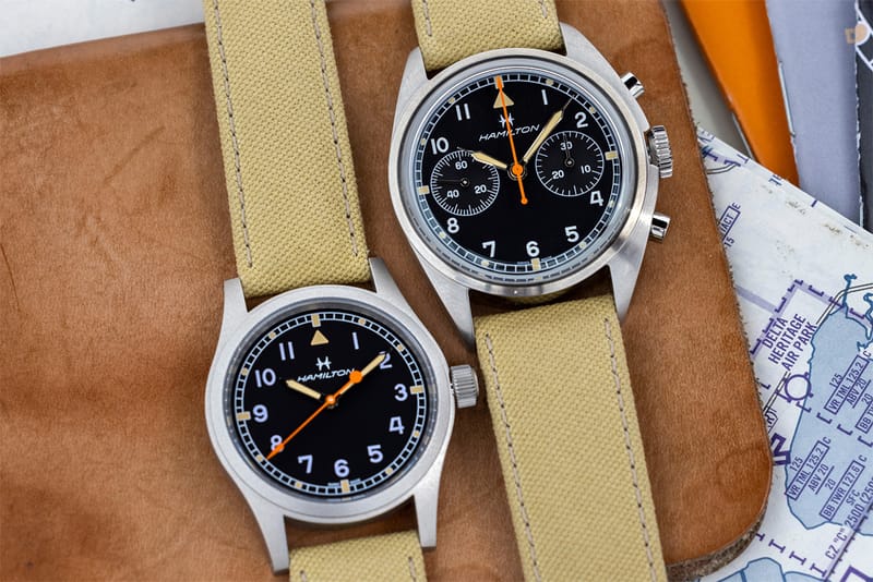 Hamilton Khaki Limited Edition Collection for Hodinkee Presents Matching Military Pair