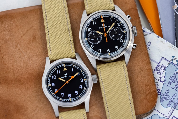 Hamilton Khaki Limited Edition Collection for Hodinkee Presents Matching Military Pair