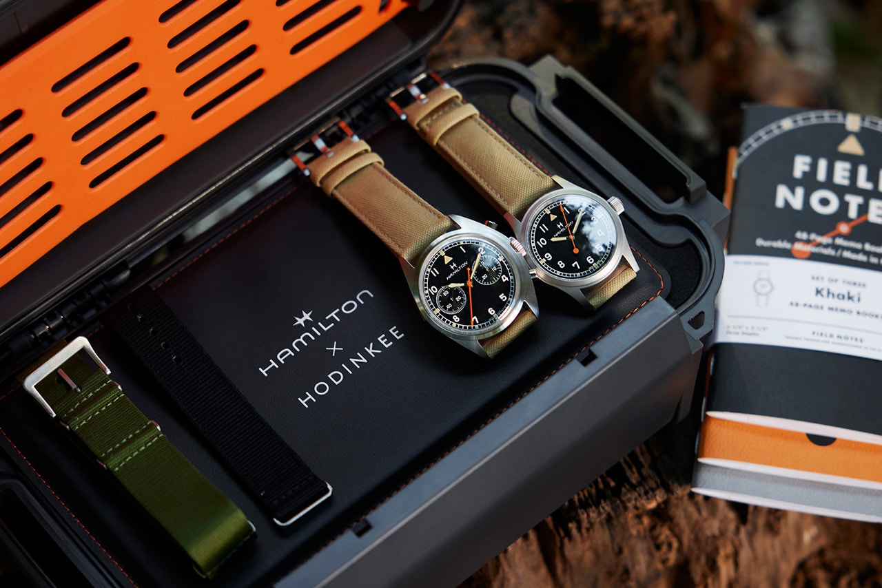 Hodinkee Presents Limited Edition Mechanical Khaki Field And Pilot Pioneer Pairing Along With Collector Set
