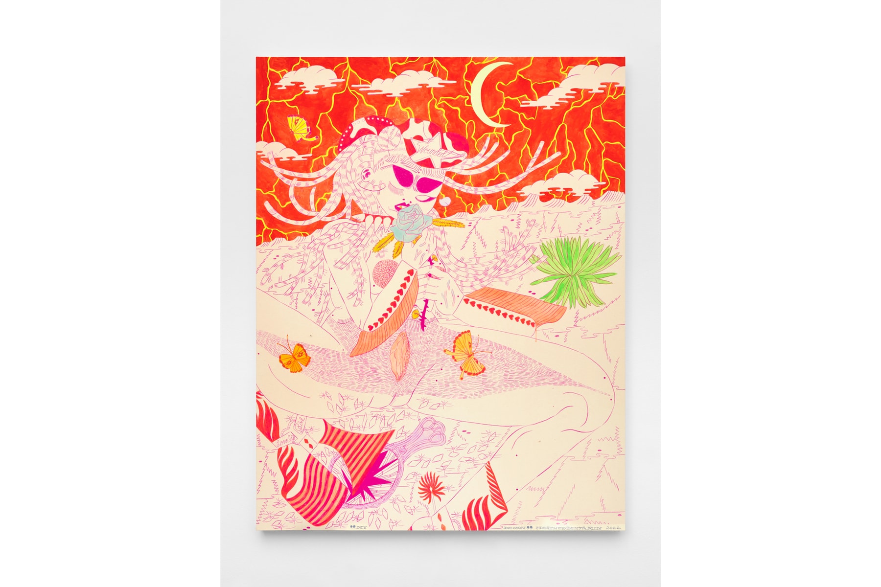 heather benjamin hypeart studio visits visual art painting drawing illustration