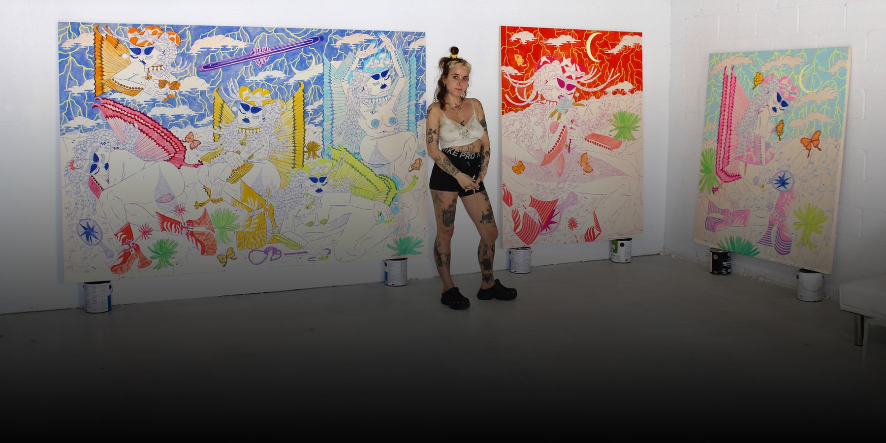 heather benjamin hypeart studio visits visual art painting drawing illustration