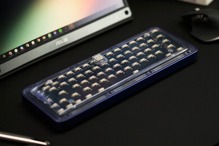 HIBI Design's HIBIKI 65% Mechanical Keyboard Features an "Exhibition Case Back"