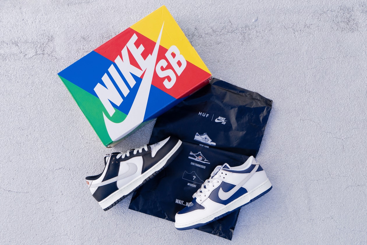 huf nike sb skateboarding dunk low nyc new york city san Francisco sf friends and family wait what fd8775 001 100 hanni el khatib design details official release date info photos price store list buying guide