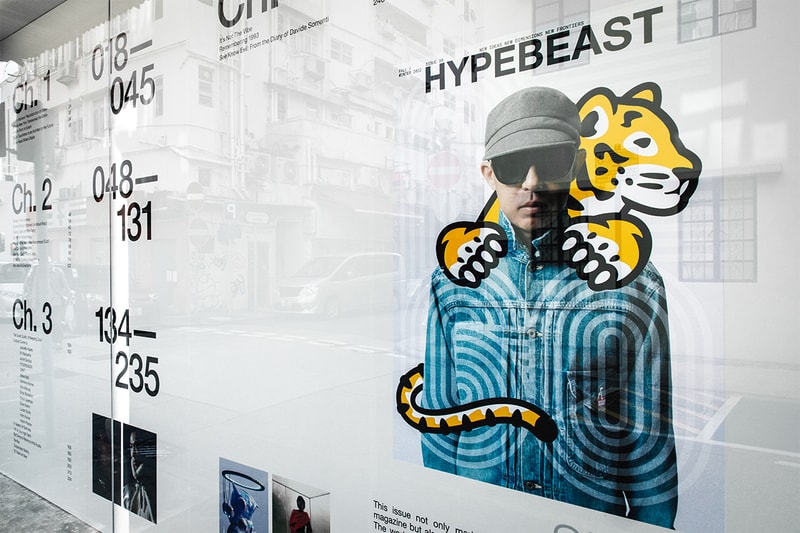 HYPEBEAST Magazine "The Frontiers Issue" Takes Over Side Space nigo kenzo hong kong