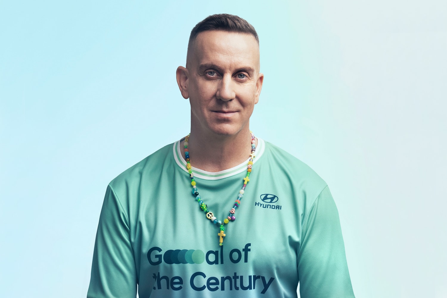jeremy scott hyundai fifa 2022 campaign jersey world cup football upcycling goal of the century team century