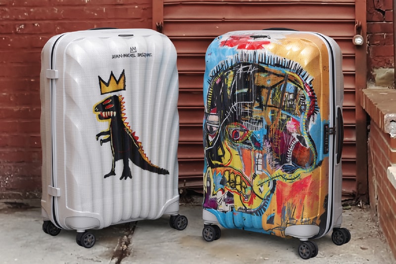 jean michel basquiat samsonite c lite luggage suitcase collection pez dispenser untitled skull official release date information photos price store list buying guide