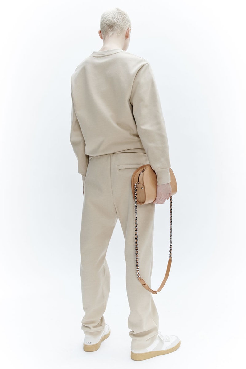 Jean Touitou A.P.C's 35th Anniversary Collection shetland sweater military p43 fatigue varsity jacket miles davis verdurin release info date price lookbook 