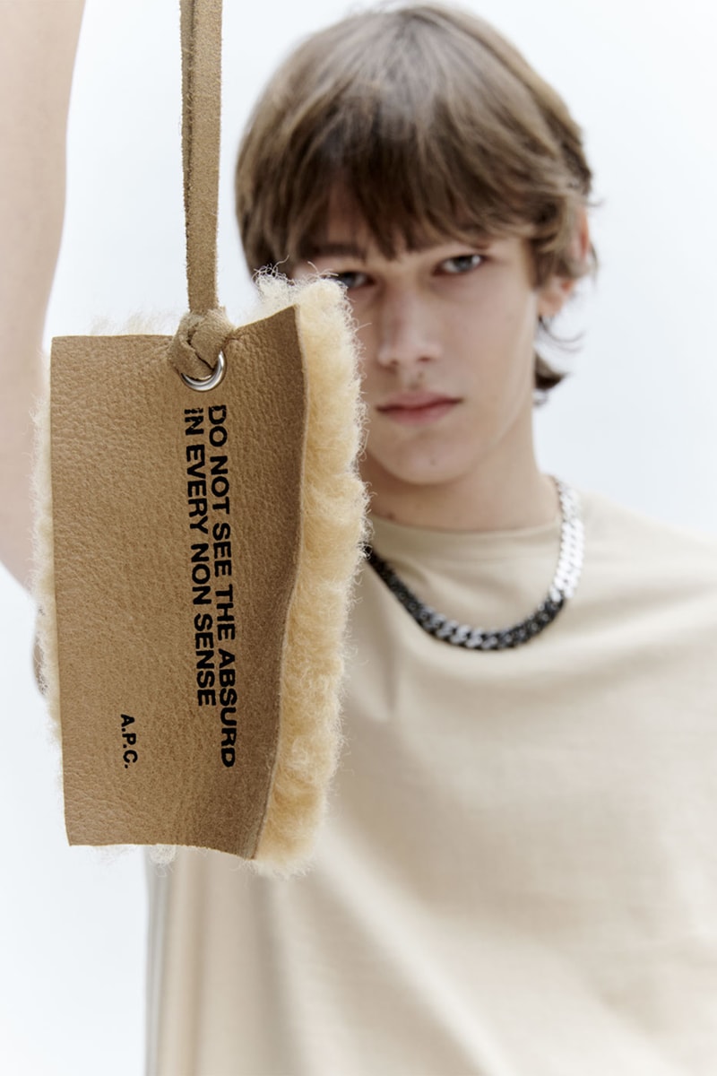 Jean Touitou A.P.C's 35th Anniversary Collection shetland sweater military p43 fatigue varsity jacket miles davis verdurin release info date price lookbook 